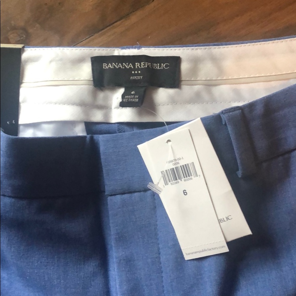NWT Banana Republic Avery Pants sz 6